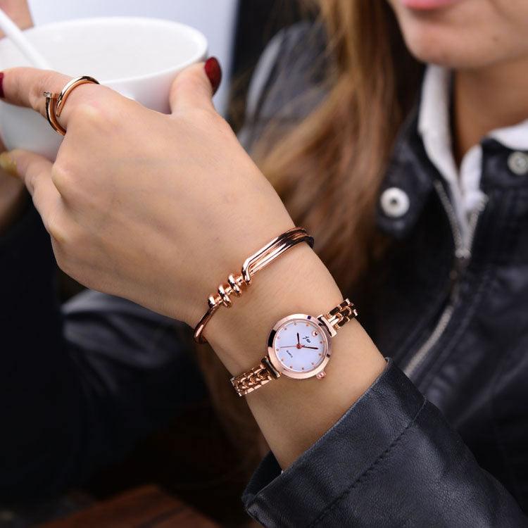 14:29#Ring Bracelet Watch