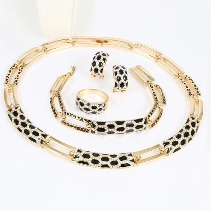 Conjunto em Animal Print Premium - Animale - Purità Joias