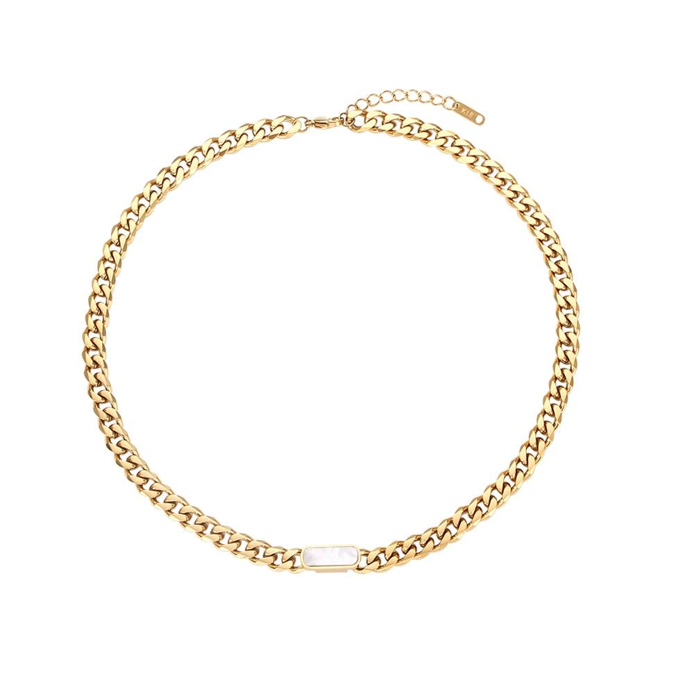 Conjunto Completo em Aço Cirúrgico 316L Banhado em Ouro 18K - Minimalista - Purità Joias